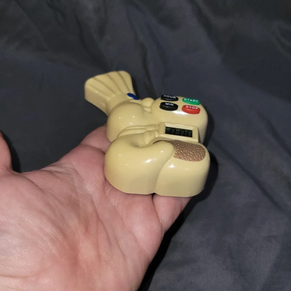 Vintage 1992 Pillsbury Poppin' Fresh Doughboy Timer Clock Magnet